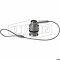Dixon H Series Interchange Dust Plug, 1 in Nominal, Aluminum, Domestic 8HDP-A
